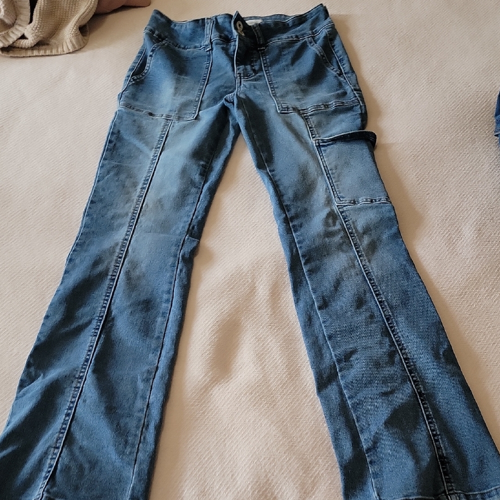 Reitmans Denim Boot Cut Jeans in Classic Blue